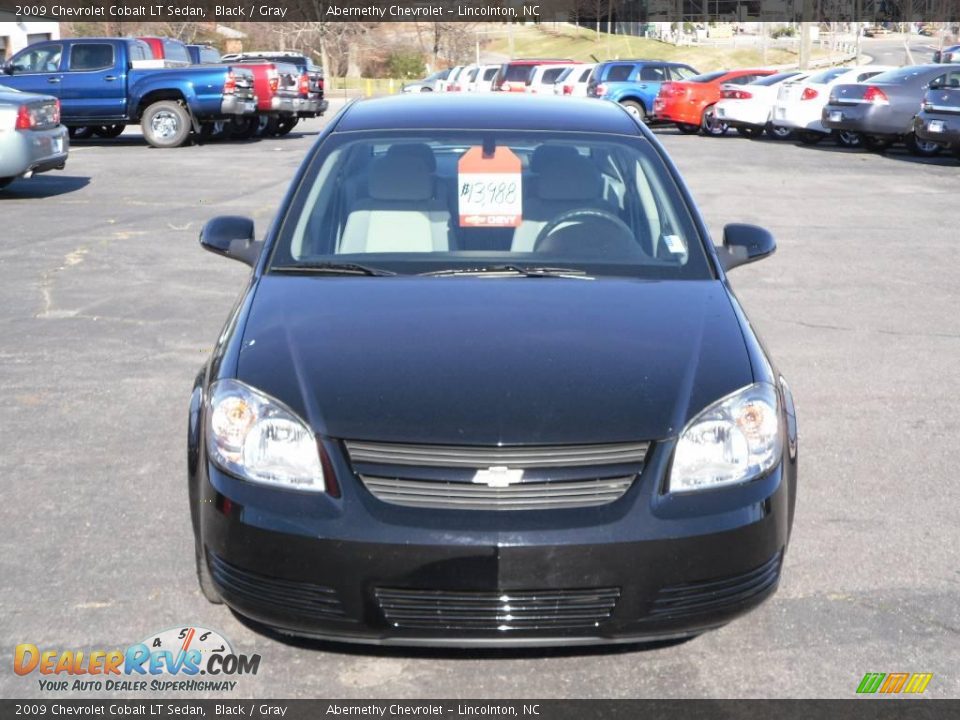 2009 Chevrolet Cobalt LT Sedan Black / Gray Photo #5