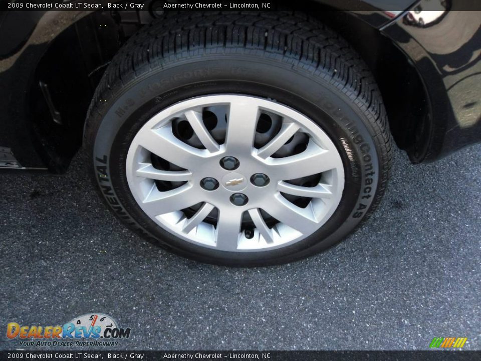 2009 Chevrolet Cobalt LT Sedan Black / Gray Photo #11