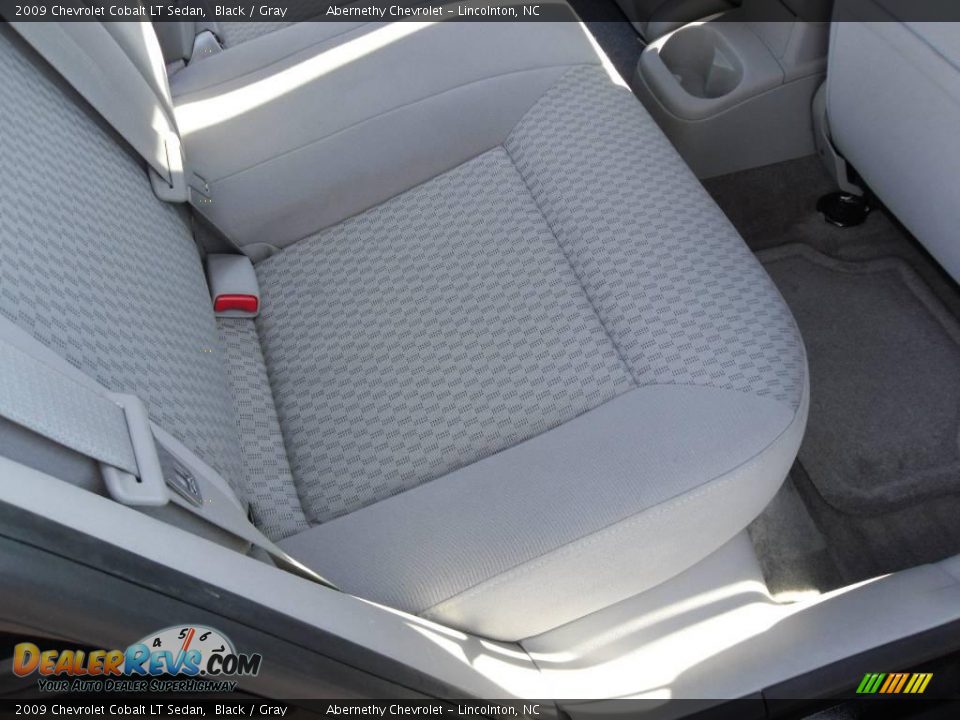 2009 Chevrolet Cobalt LT Sedan Black / Gray Photo #13