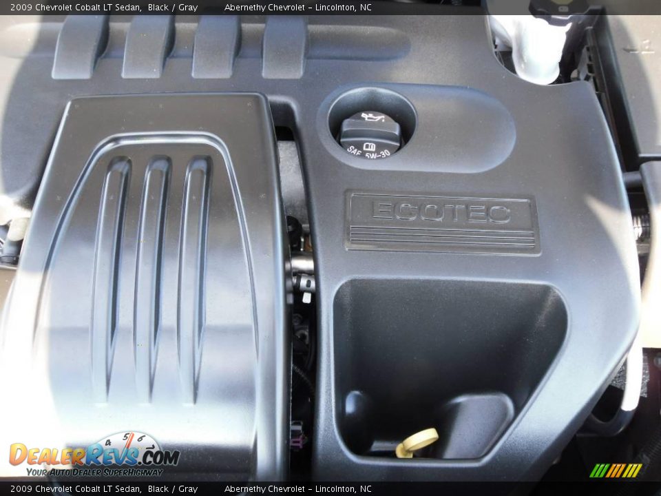 2009 Chevrolet Cobalt LT Sedan Black / Gray Photo #19
