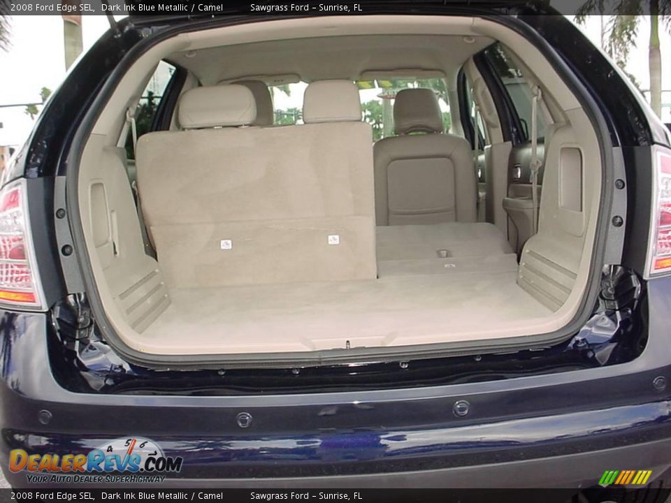 2008 Ford Edge SEL Dark Ink Blue Metallic / Camel Photo #5