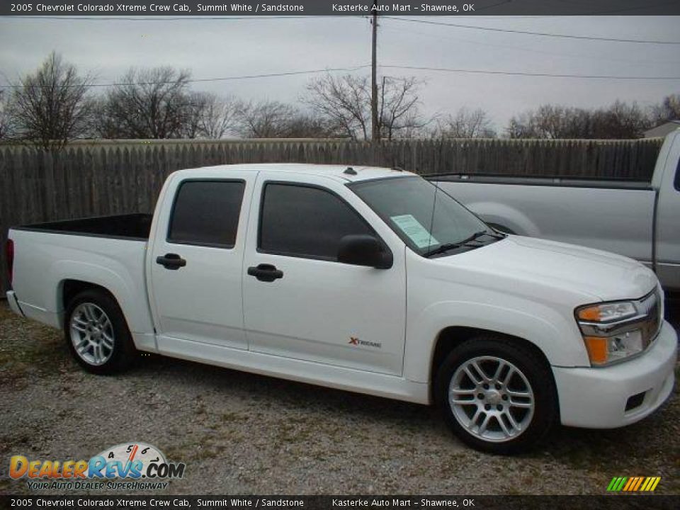 2005 Chevrolet Colorado Xtreme Crew Cab Summit White / Sandstone Photo #3