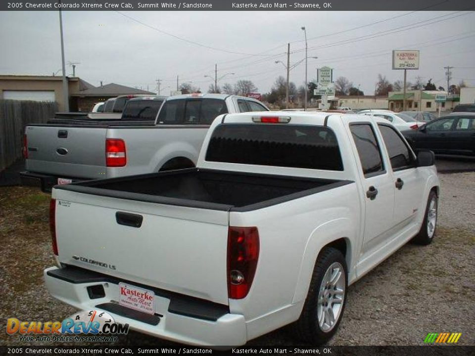 2005 Chevrolet Colorado Xtreme Crew Cab Summit White / Sandstone Photo #5