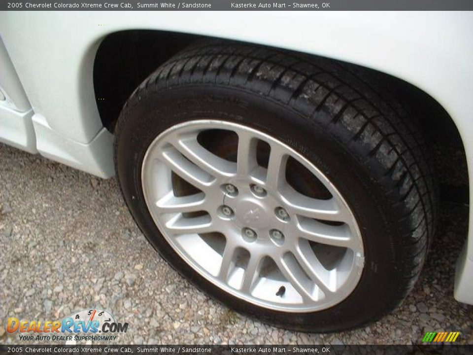 2005 Chevrolet Colorado Xtreme Crew Cab Summit White / Sandstone Photo #8