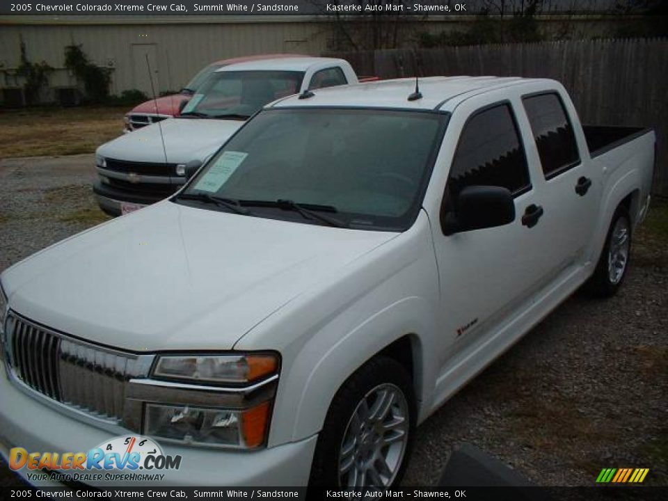 2005 Chevrolet Colorado Xtreme Crew Cab Summit White / Sandstone Photo #9