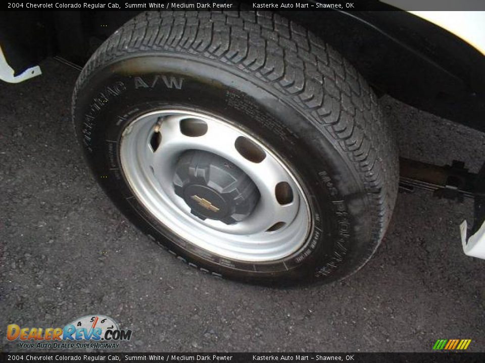 2004 Chevrolet Colorado Regular Cab Summit White / Medium Dark Pewter Photo #6