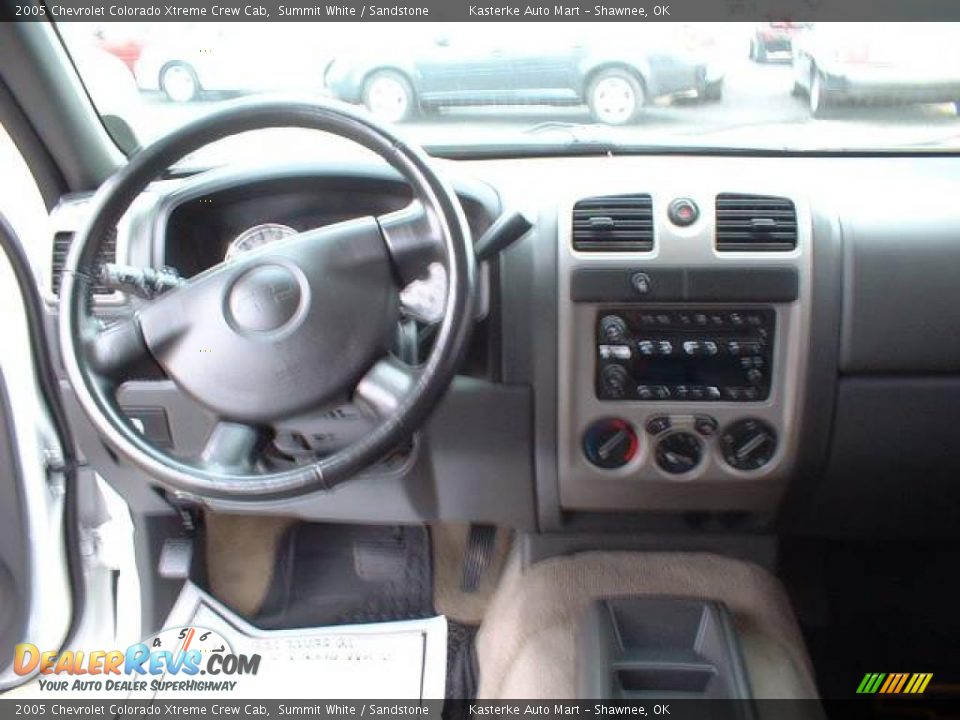 2005 Chevrolet Colorado Xtreme Crew Cab Summit White / Sandstone Photo #13