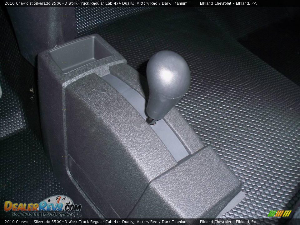 2010 Chevrolet Silverado 3500HD Work Truck Regular Cab 4x4 Dually Victory Red / Dark Titanium Photo #27