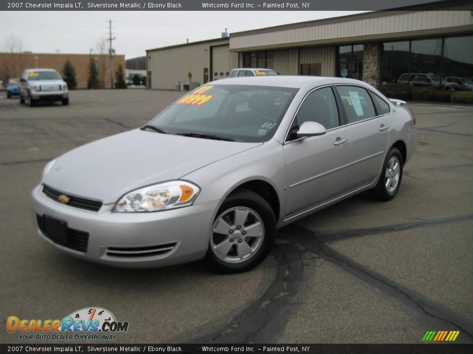 2007 Chevrolet Impala LT Silverstone Metallic / Ebony Black Photo #3