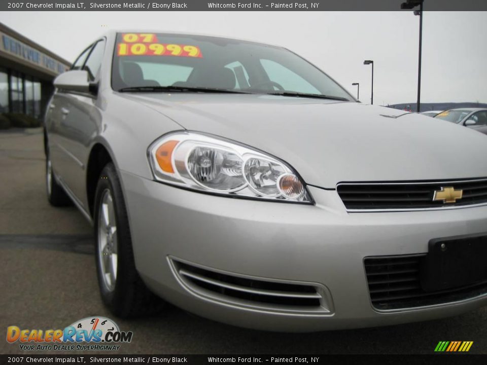 2007 Chevrolet Impala LT Silverstone Metallic / Ebony Black Photo #7
