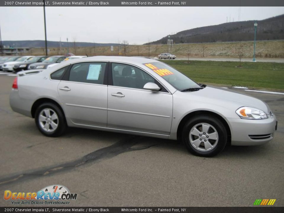 2007 Chevrolet Impala LT Silverstone Metallic / Ebony Black Photo #8