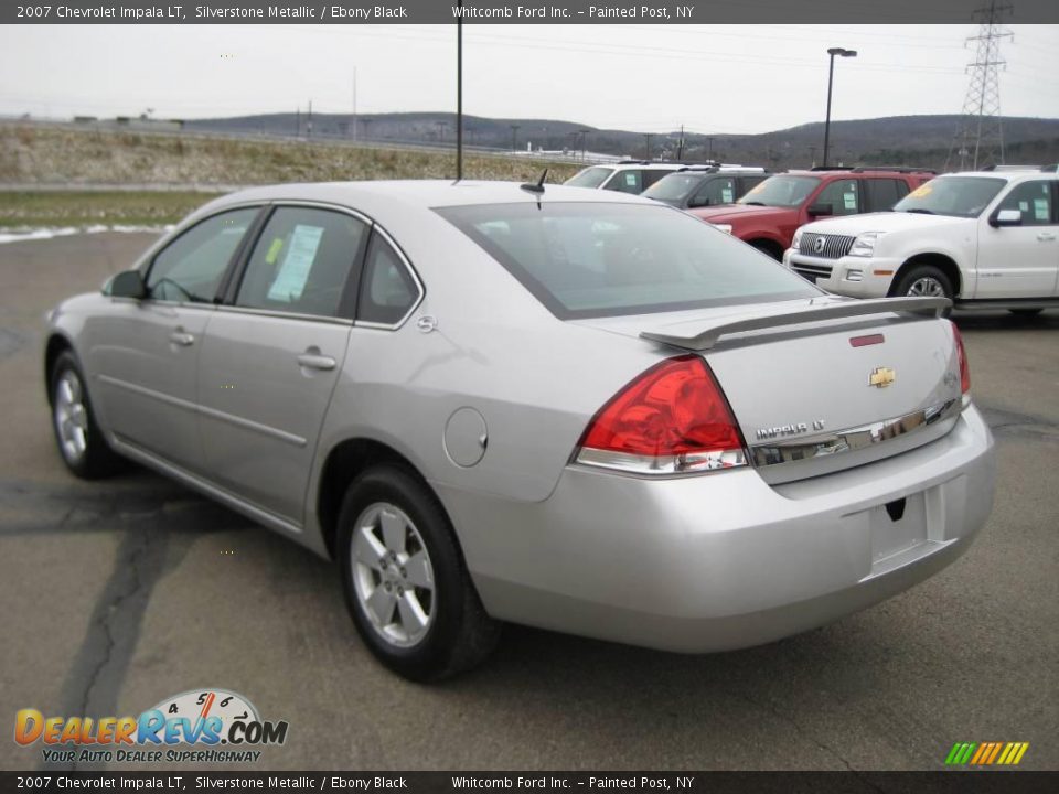 2007 Chevrolet Impala LT Silverstone Metallic / Ebony Black Photo #17