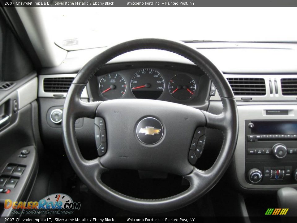 2007 Chevrolet Impala LT Silverstone Metallic / Ebony Black Photo #21