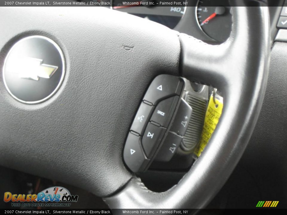 2007 Chevrolet Impala LT Silverstone Metallic / Ebony Black Photo #23
