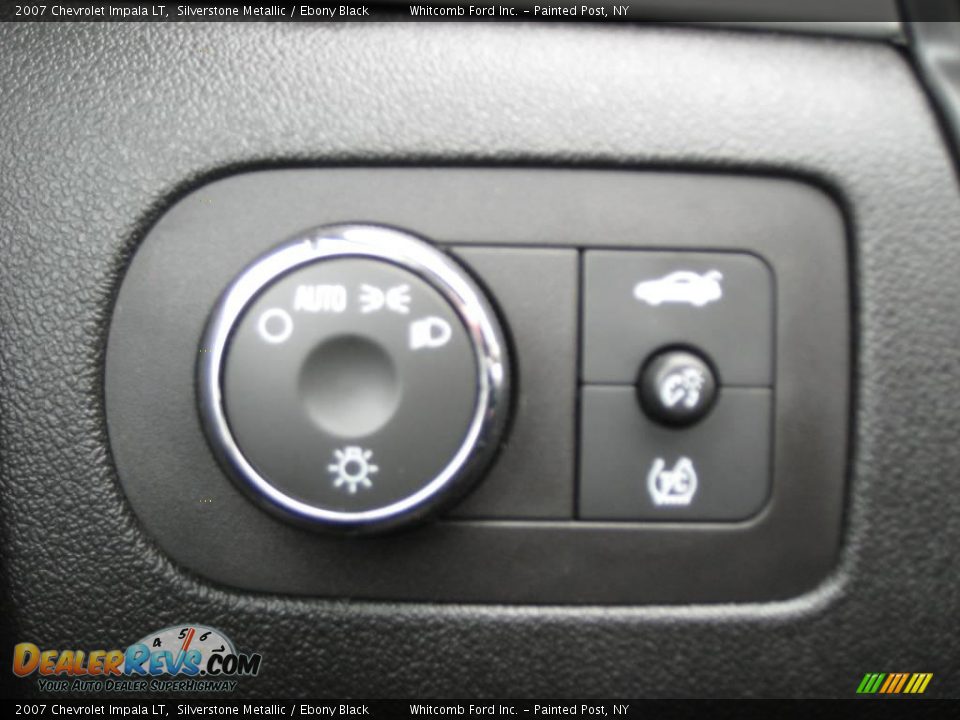 2007 Chevrolet Impala LT Silverstone Metallic / Ebony Black Photo #27
