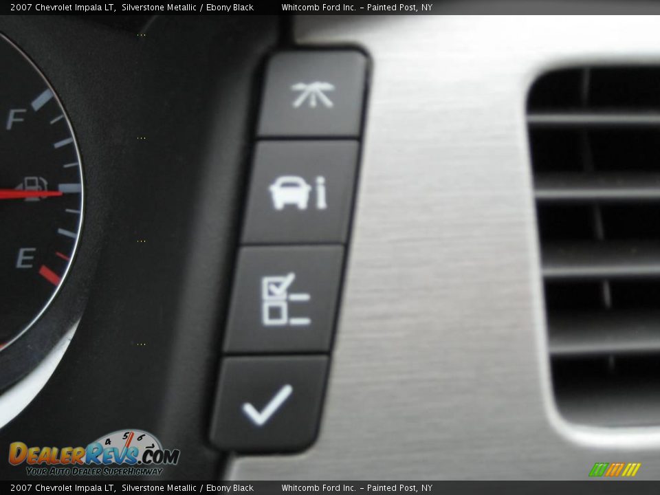 2007 Chevrolet Impala LT Silverstone Metallic / Ebony Black Photo #28