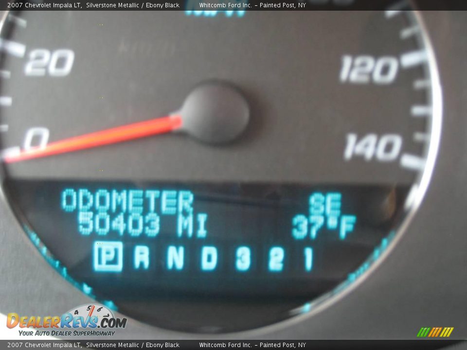 2007 Chevrolet Impala LT Silverstone Metallic / Ebony Black Photo #29