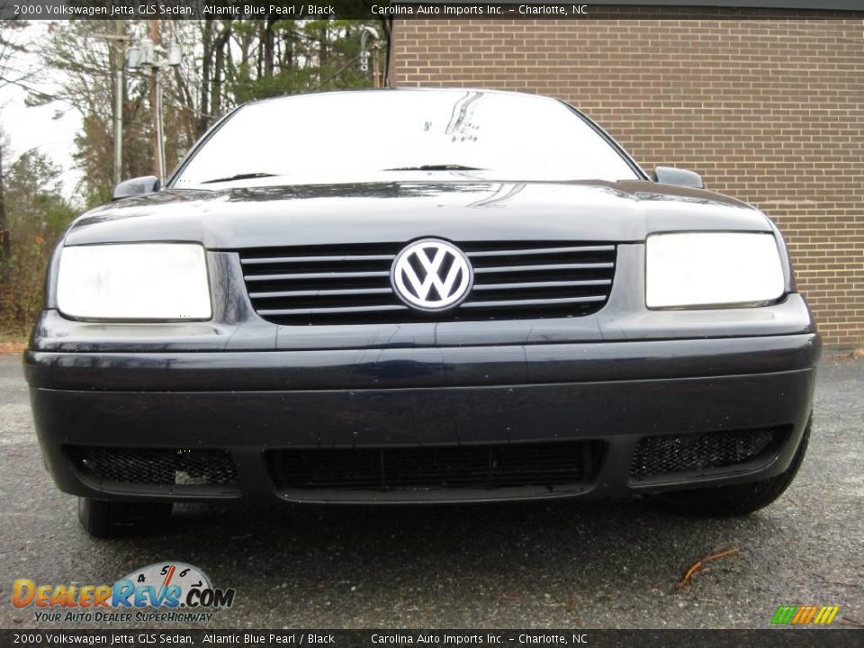 2000 Volkswagen Jetta GLS Sedan Atlantic Blue Pearl / Black Photo #3