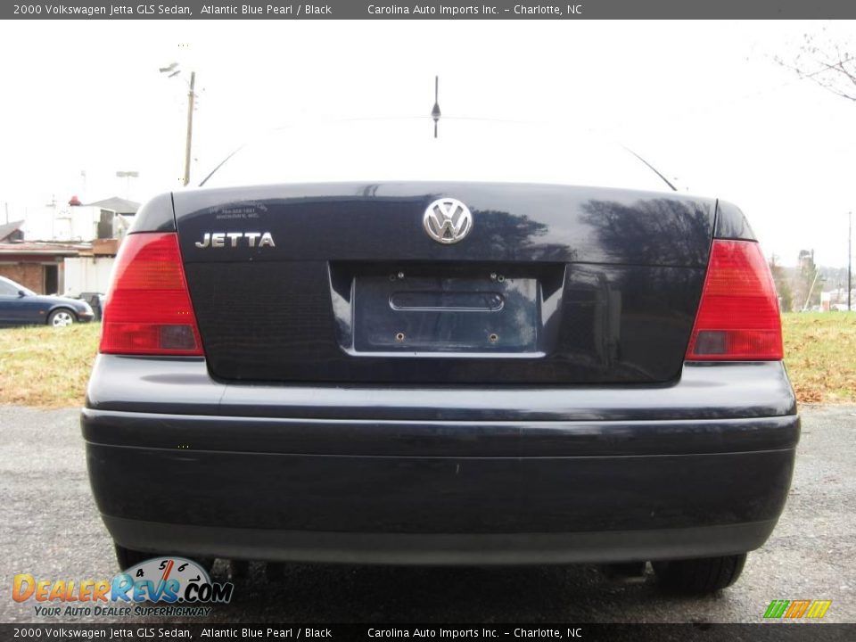 2000 Volkswagen Jetta GLS Sedan Atlantic Blue Pearl / Black Photo #7