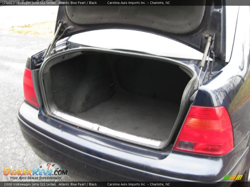 2000 Volkswagen Jetta GLS Sedan Atlantic Blue Pearl / Black Photo #18