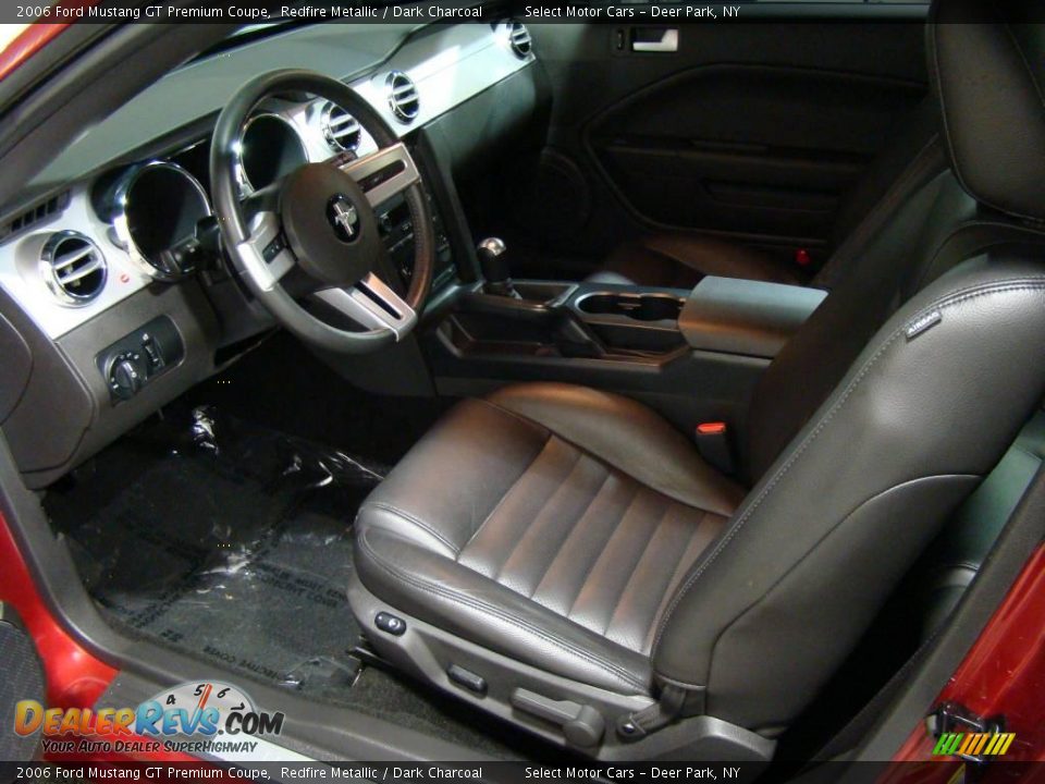 2006 Ford Mustang GT Premium Coupe Redfire Metallic / Dark Charcoal Photo #8