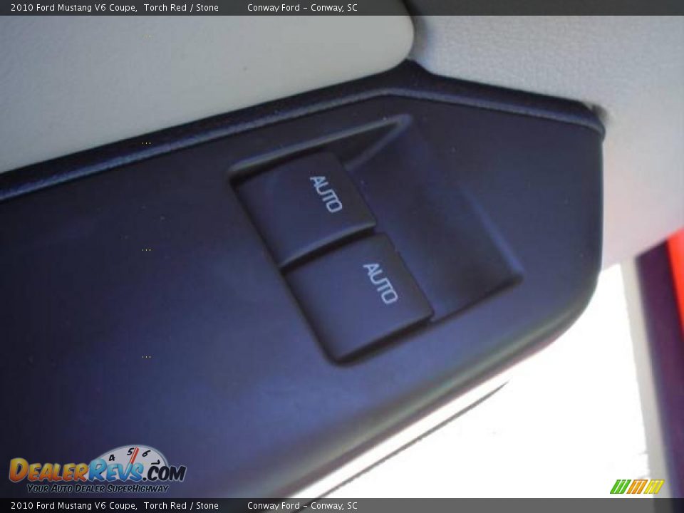 2010 Ford Mustang V6 Coupe Torch Red / Stone Photo #23