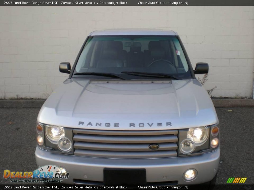 2003 Land Rover Range Rover HSE Zambezi Silver Metallic / Charcoal/Jet Black Photo #5