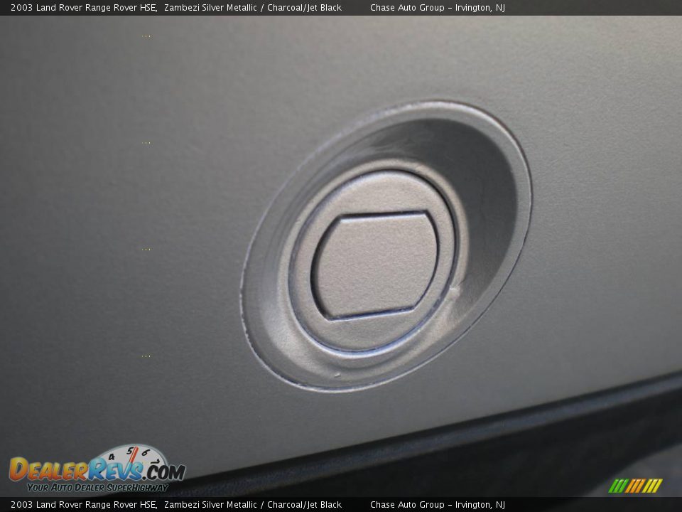 2003 Land Rover Range Rover HSE Zambezi Silver Metallic / Charcoal/Jet Black Photo #12