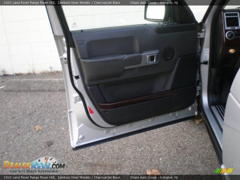 2003 Land Rover Range Rover HSE Zambezi Silver Metallic / Charcoal/Jet Black Photo #13