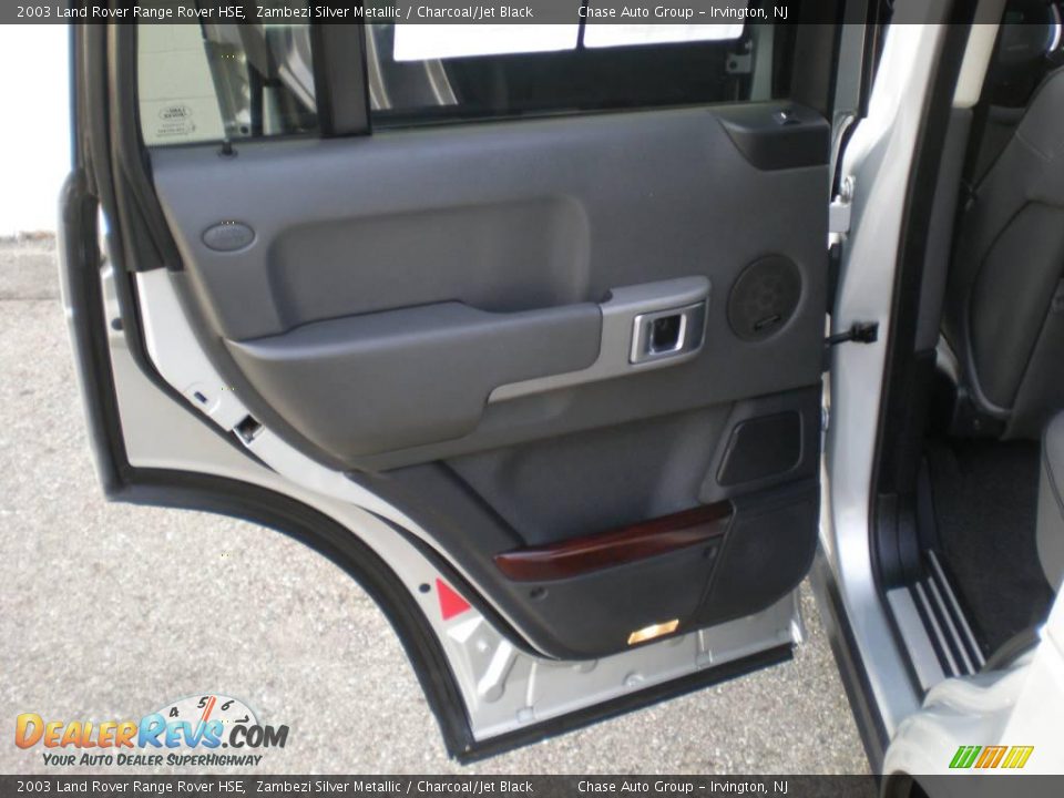 2003 Land Rover Range Rover HSE Zambezi Silver Metallic / Charcoal/Jet Black Photo #14
