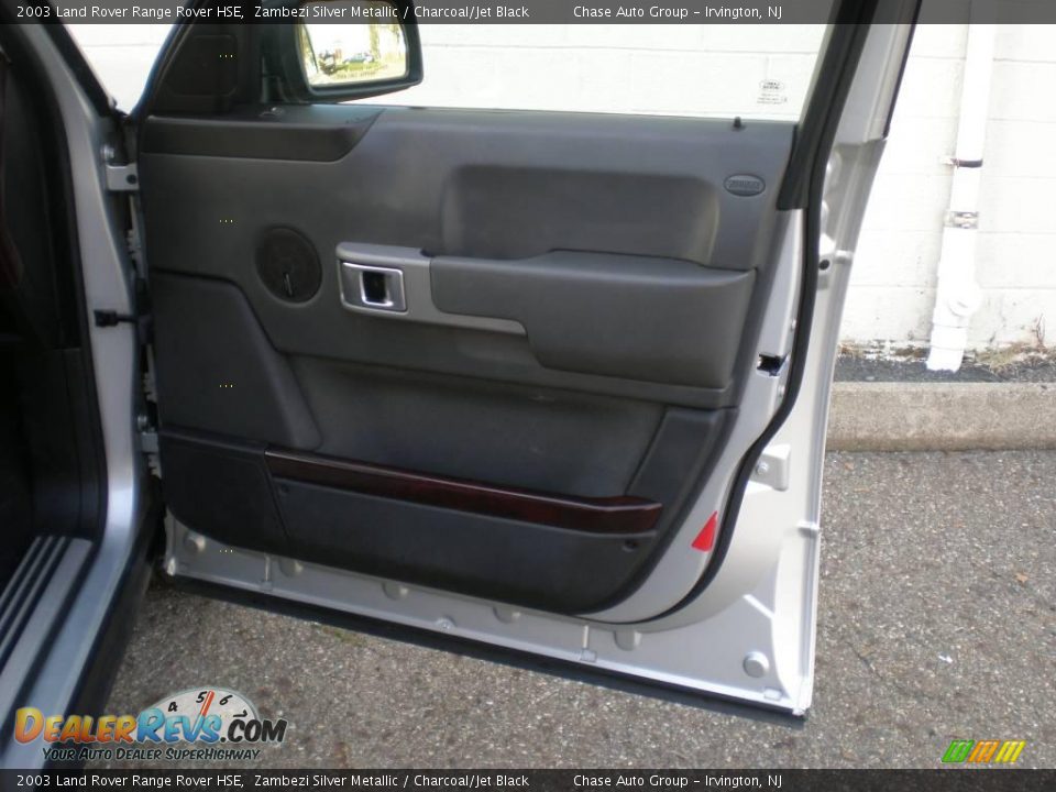 2003 Land Rover Range Rover HSE Zambezi Silver Metallic / Charcoal/Jet Black Photo #16