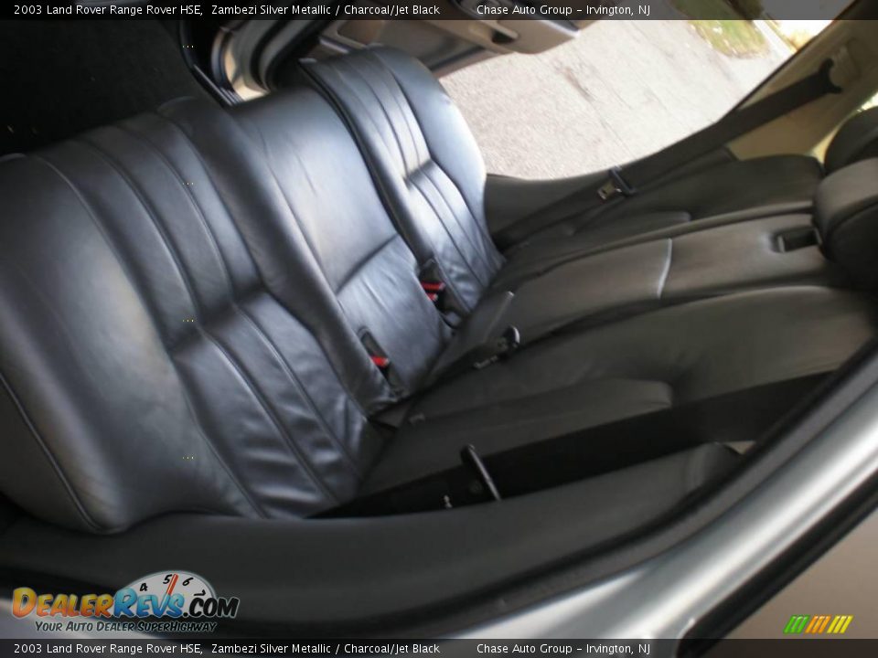 2003 Land Rover Range Rover HSE Zambezi Silver Metallic / Charcoal/Jet Black Photo #21