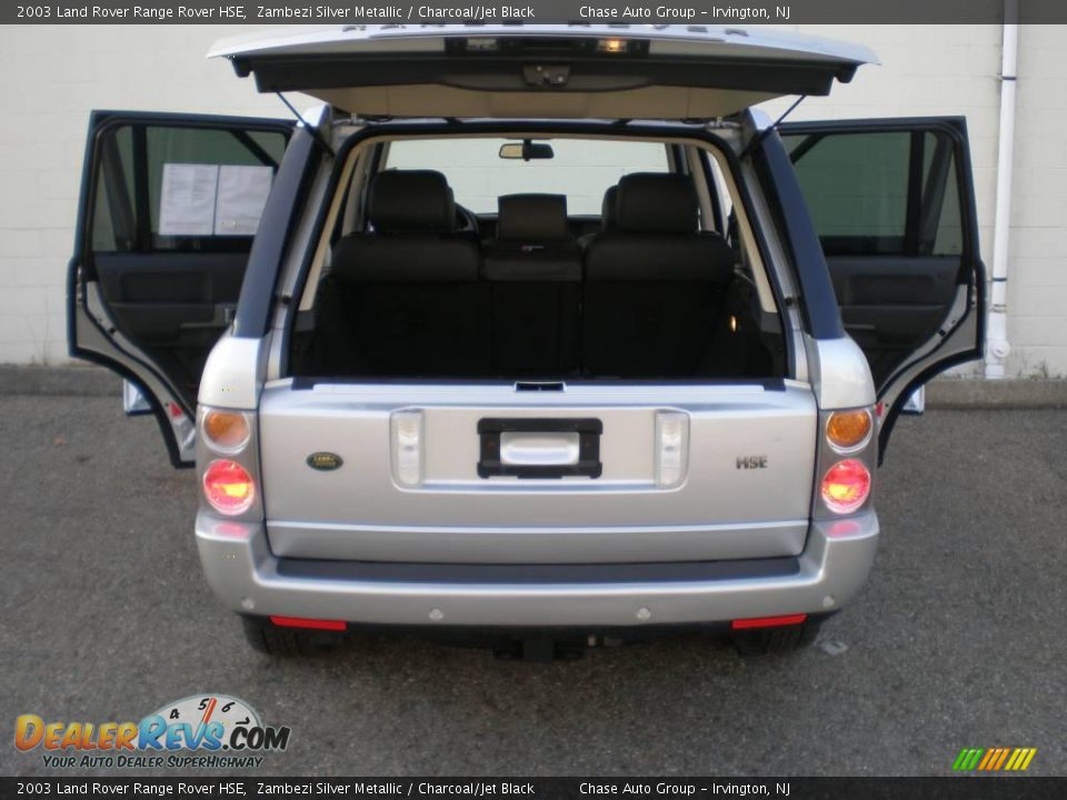 2003 Land Rover Range Rover HSE Zambezi Silver Metallic / Charcoal/Jet Black Photo #24