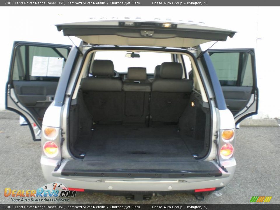 2003 Land Rover Range Rover HSE Zambezi Silver Metallic / Charcoal/Jet Black Photo #25