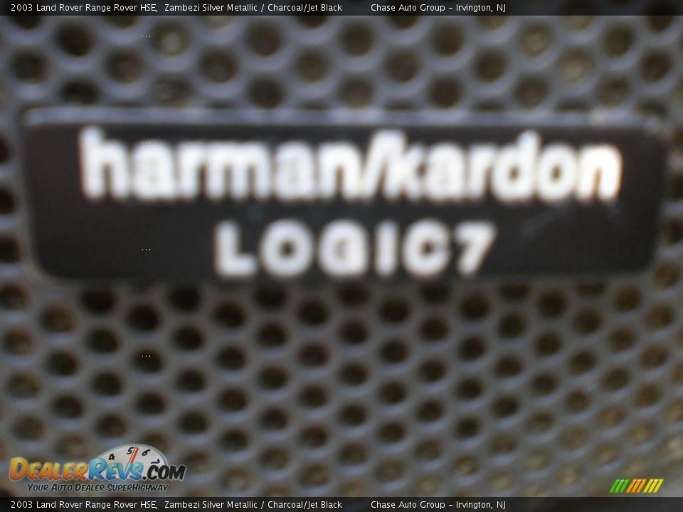 2003 Land Rover Range Rover HSE Zambezi Silver Metallic / Charcoal/Jet Black Photo #27