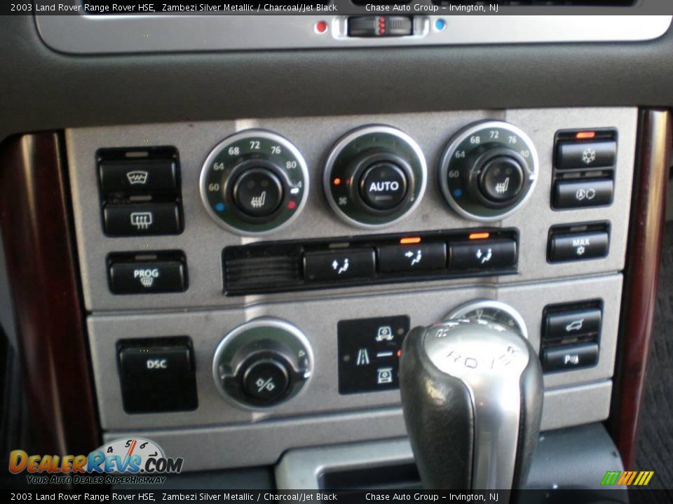 2003 Land Rover Range Rover HSE Zambezi Silver Metallic / Charcoal/Jet Black Photo #30