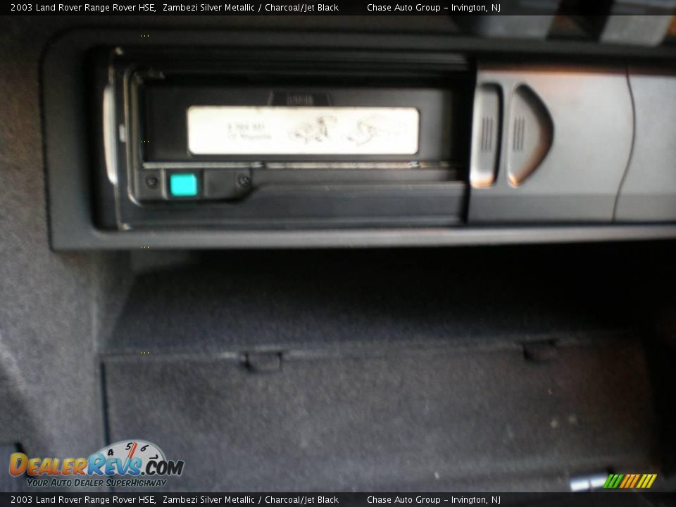 2003 Land Rover Range Rover HSE Zambezi Silver Metallic / Charcoal/Jet Black Photo #35