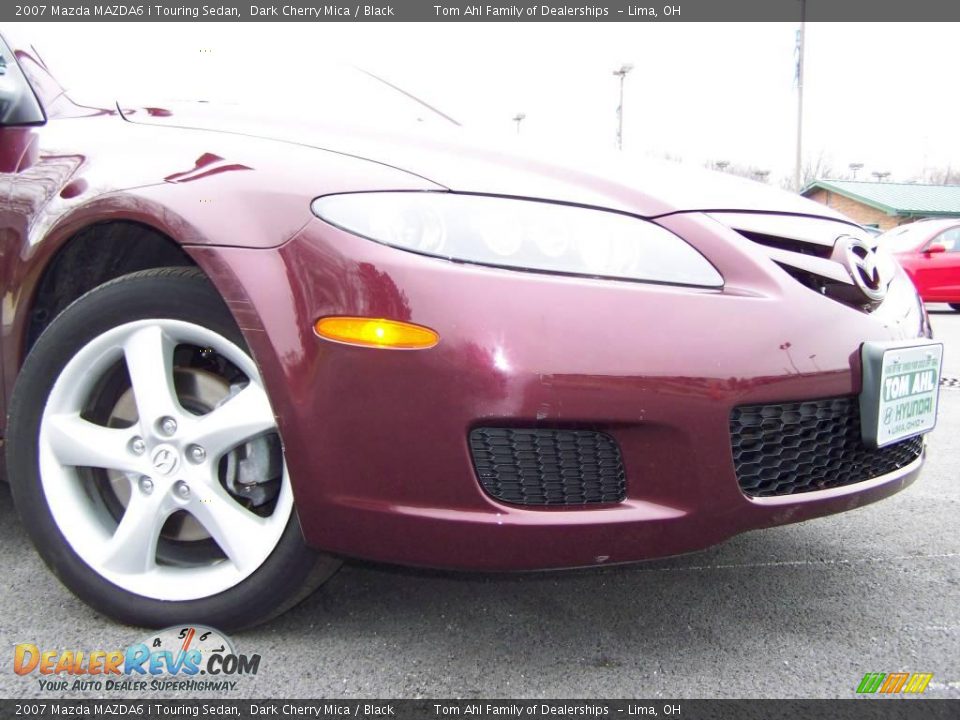 2007 Mazda MAZDA6 i Touring Sedan Dark Cherry Mica / Black Photo #2