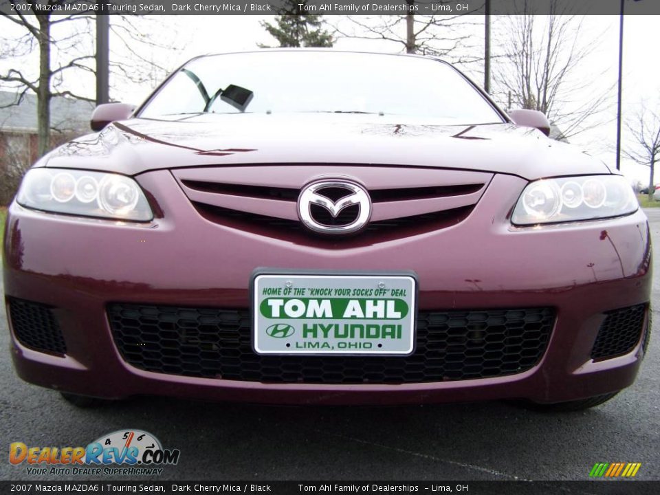 2007 Mazda MAZDA6 i Touring Sedan Dark Cherry Mica / Black Photo #3