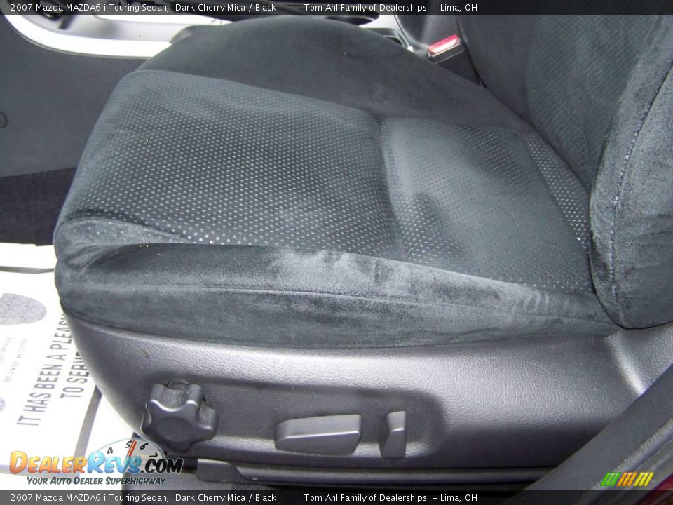 2007 Mazda MAZDA6 i Touring Sedan Dark Cherry Mica / Black Photo #11