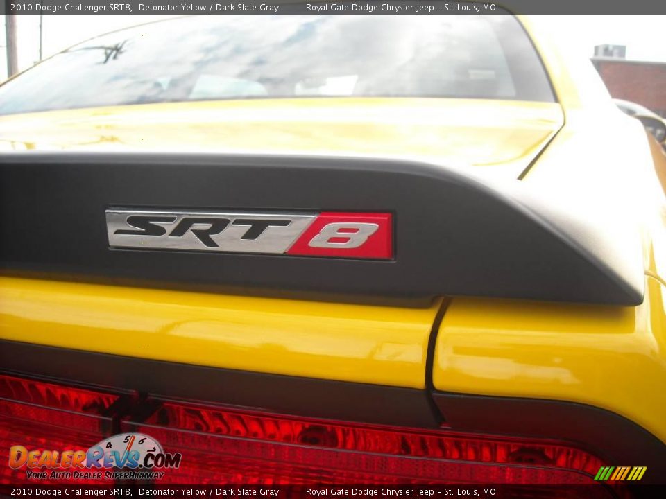 2010 Dodge Challenger SRT8 Detonator Yellow / Dark Slate Gray Photo #15