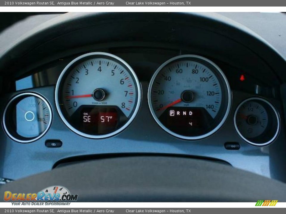 2010 Volkswagen Routan SE Antigua Blue Metallic / Aero Gray Photo #25