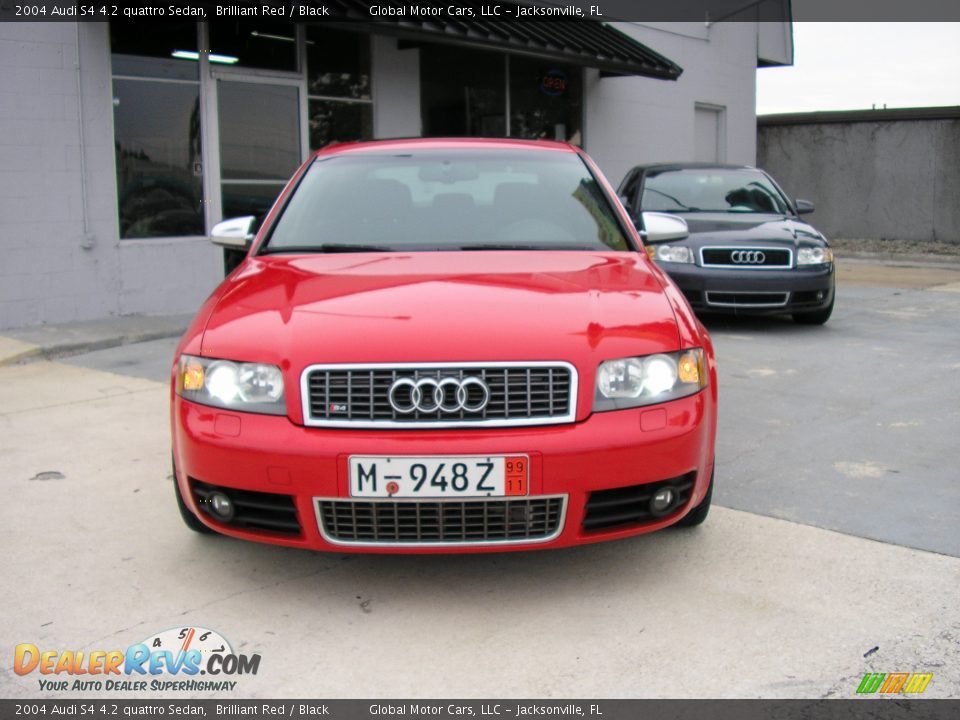 2004 Audi S4 4.2 quattro Sedan Brilliant Red / Black Photo #1