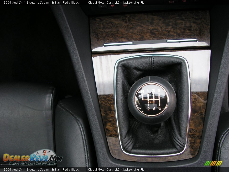 2004 Audi S4 4.2 quattro Sedan Brilliant Red / Black Photo #15
