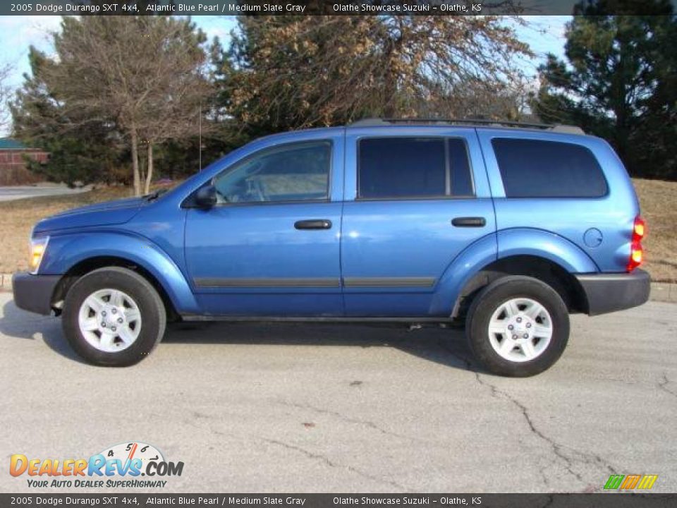 2005 Dodge Durango SXT 4x4 Atlantic Blue Pearl / Medium Slate Gray Photo #1