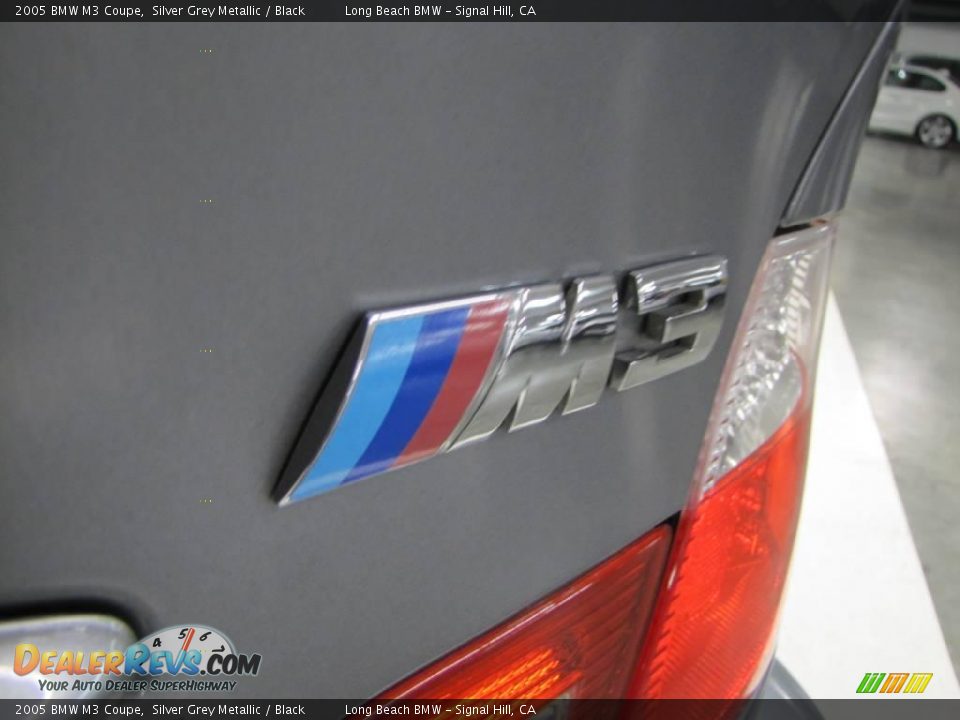 2005 BMW M3 Coupe Silver Grey Metallic / Black Photo #7