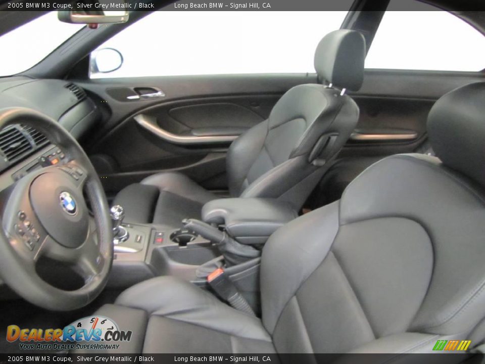 2005 BMW M3 Coupe Silver Grey Metallic / Black Photo #18
