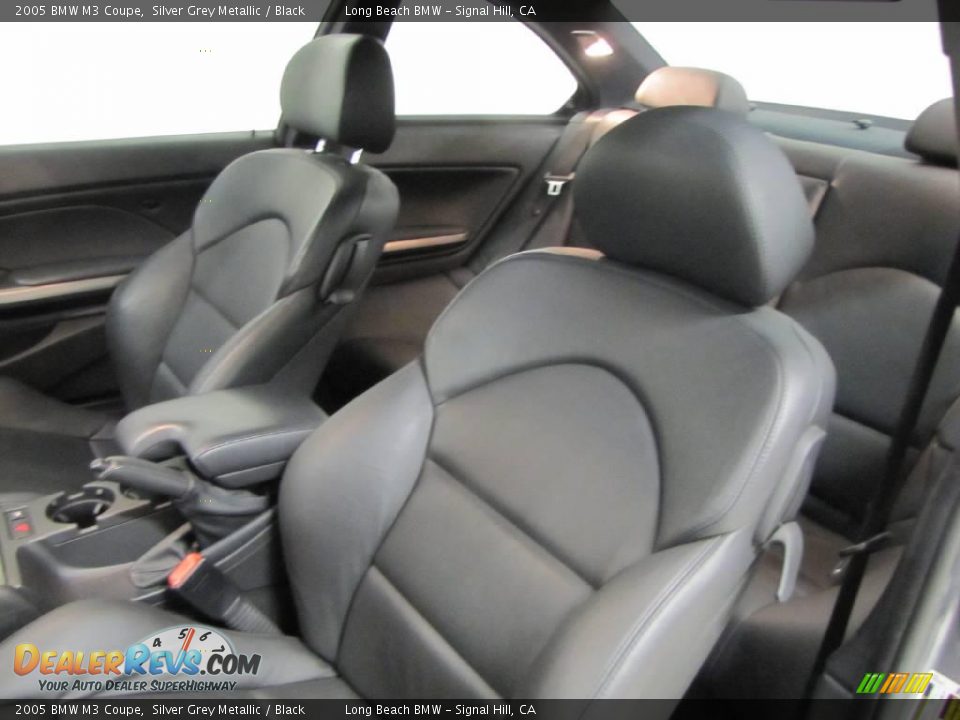 2005 BMW M3 Coupe Silver Grey Metallic / Black Photo #19