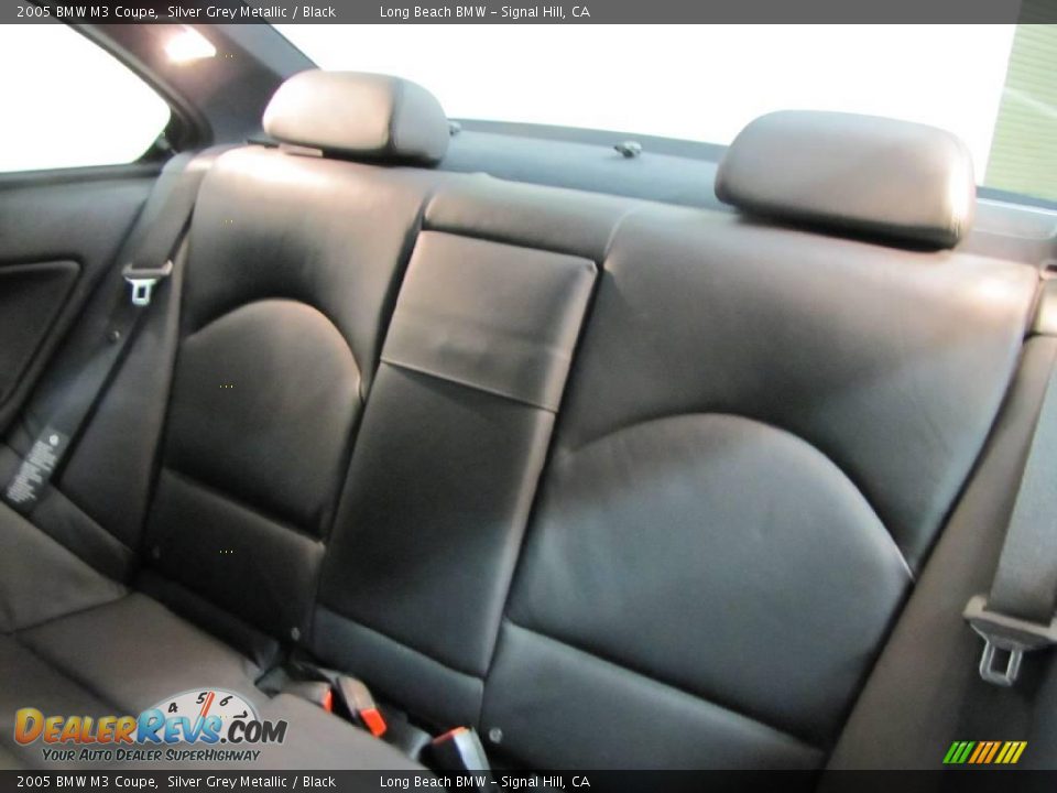 2005 BMW M3 Coupe Silver Grey Metallic / Black Photo #21