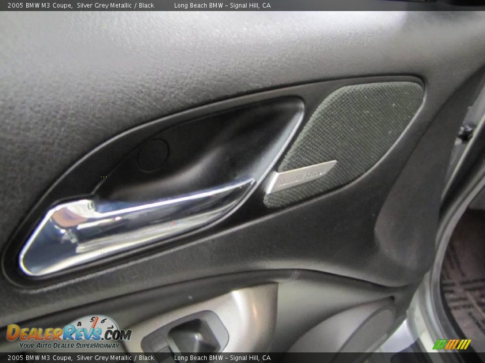 2005 BMW M3 Coupe Silver Grey Metallic / Black Photo #24
